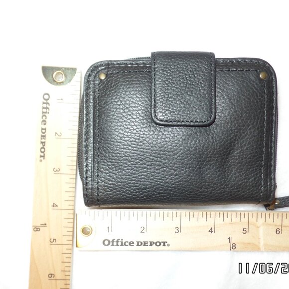 Black Fossil Leather Wallet - Picture 13 of 15